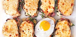 Croque Monsieur recipe | Feb cover grilled cheese sandwiches | Fine Food on Global Food World