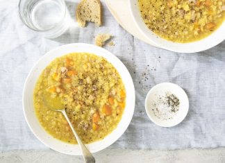 Cheats Pea and Ham Soup